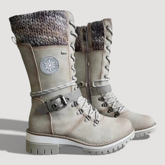 FARAH – WINTER LACE-UP BOOTS