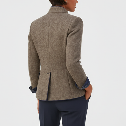 Vivienne – Women's Classic Wool Blend Blazer Limited Edition