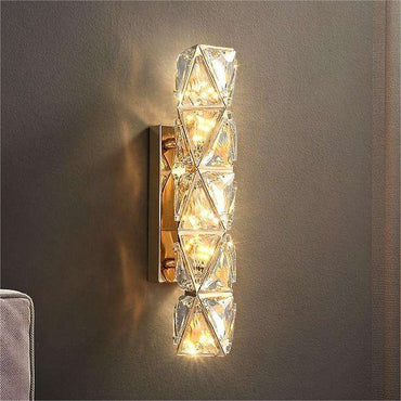 Geometric Crystal Wall Light