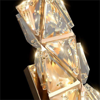 Geometric Crystal Wall Light