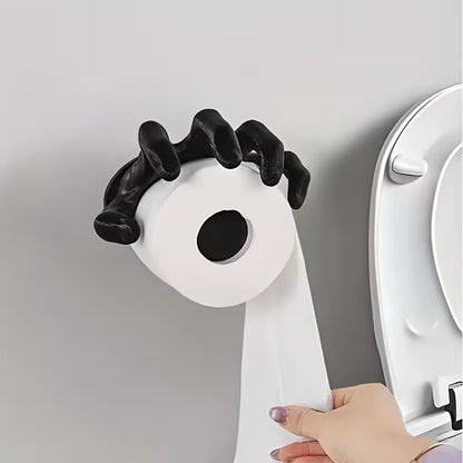 Hand-Shaped Toilet Paper Holder