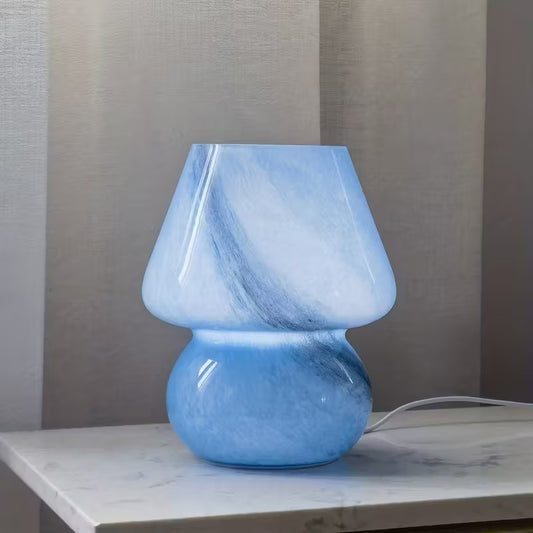 Table Lamp with Swirled Pattern