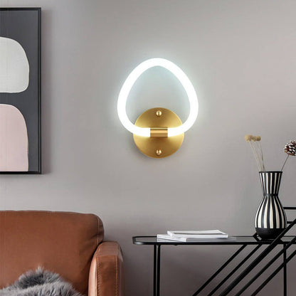 Wall Mounted Light with Round Base
