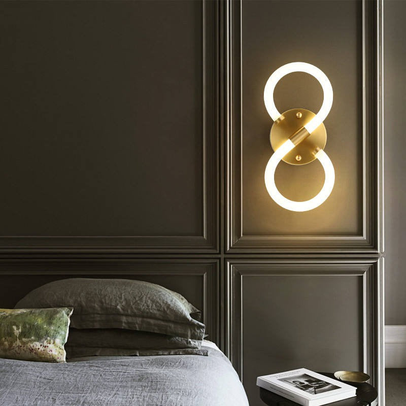 Wall Mounted Light with Round Base