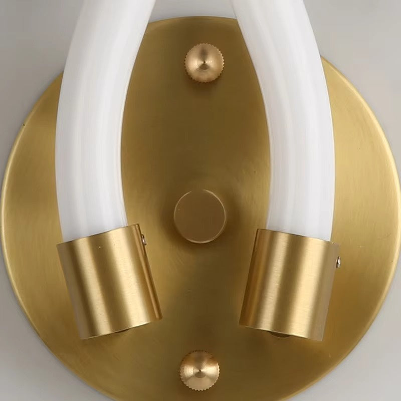 Wall Mounted Light with Round Base